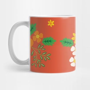 Beautiful Floral Flowers Mug